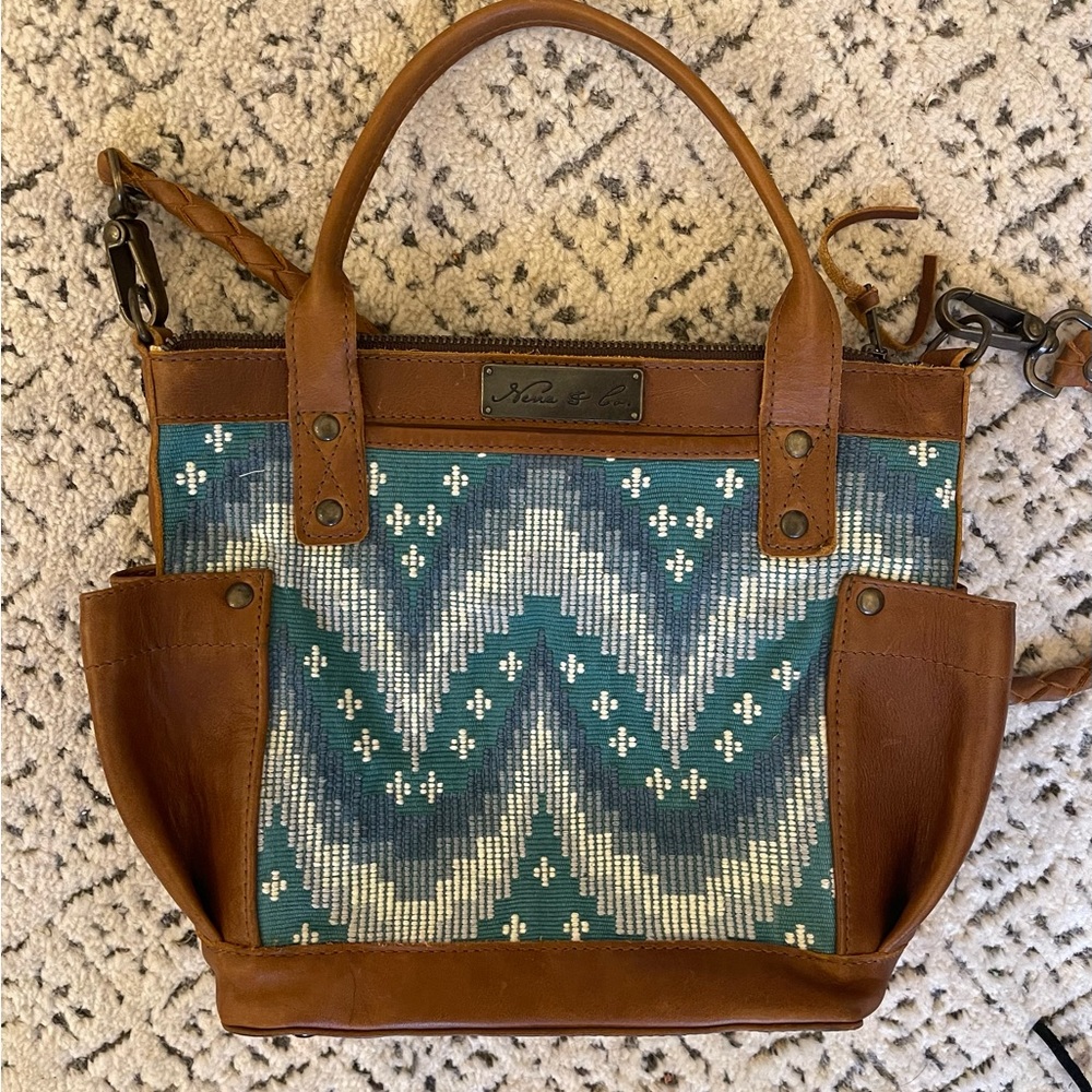 Nena and Co mini moons TPB cafe leather